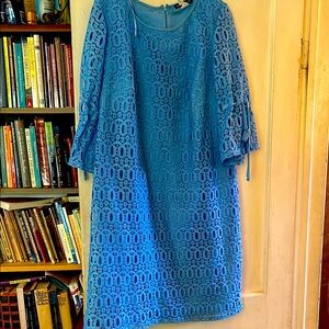 Blue Lace Dress